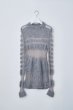 画像2: naokitomizuka       low gauge knit・charcoal (2)