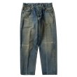 画像2: NEXUSVII.       DAMAGED LOOSE DENIM PANTS (2)