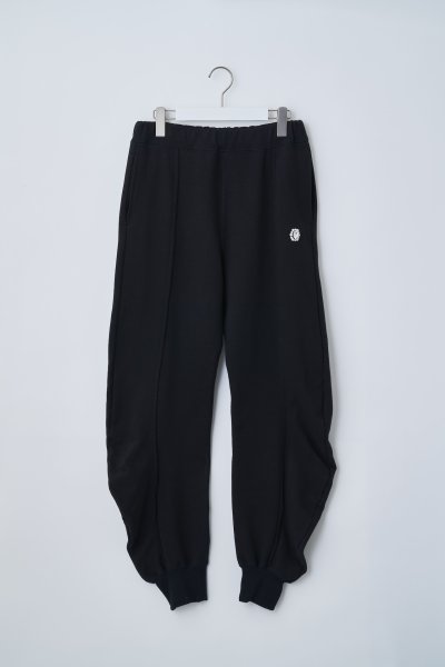 画像1: naokitomizuka       volume sweat pant・black (1)