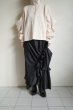 画像10: naokitomizuka       power shoulder half zip sweatshirts・beige (10)