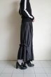 画像10: naokitomizuka       design skirt・black (10)