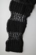 画像4: naokitomizuka       low gauge knit・black (4)