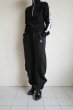 画像9: naokitomizuka       volume sweat pant・black (9)