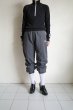 画像12: naokitomizuka       volume sweat pant・gray (12)