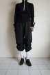 画像12: naokitomizuka       volume sweat pant・black (12)