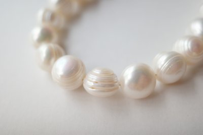 画像1: THE SUNNY       SWIRL PEARL NECKLACE