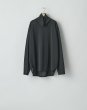 画像1: stein         WOOL SILK KNIT HIGH NECK LS・BLACK (1)