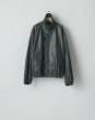 画像2: ssstein         LEATHER ZIP SHORT JACKET・BLACK (2)