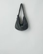 画像2: ssstein         SHIRRING HANDLE LEATHER SHOULDER BAG・LEATHER/BLACK (2)