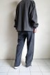 画像12: renewces       "Front switching over 1 point embroidery T-sh"・shadow black (12)