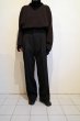 画像12: stein         WOOL SILK KNIT HIGH NECK LS・BLACK (12)