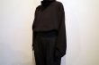 画像13: stein         WOOL SILK KNIT HIGH NECK LS・BLACK (13)