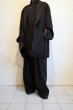 画像17: ssstein         OVERSIZED LAPELED COMBINATION JACKET・BLACK (17)