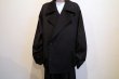 画像10: ssstein         W/SI SATIN OVERSIZED DOUBLE BREAST BLOUSON・BLACK (10)