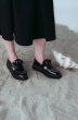 画像7: HOUGA       day and night loafer・BLACK (7)