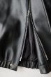 画像17: ssstein         LEATHER ZIP SHORT JACKET・BLACK (17)