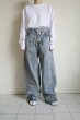 画像7: ssstein         TWIST SEAM BAGGY VINTAGE DENIM JEANS・INDIGO (7)