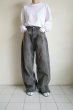 画像12: ssstein         TWIST SEAM BAGGY VINTAGE DENIM JEANS・BLACK (12)