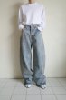 画像11: ssstein         TWIST SEAM BAGGY VINTAGE DENIM JEANS・INDIGO (11)