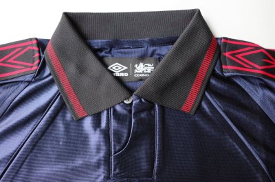 画像1: COGNOMEN       x UMBRO GAME SHIRT・NAVY