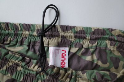 画像2: renewces       "combi pants of different materials"・camo×khaki×k.check