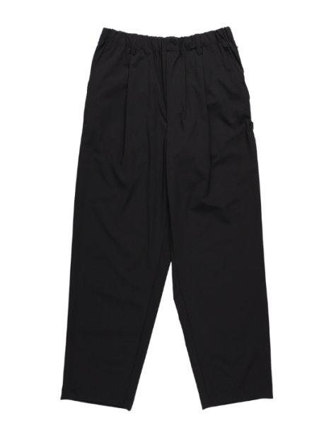 画像1: PHINGERIN       STRETCHY TROUSERS・BLACK (1)