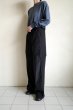 画像10: renewces       "bicolor 2 materials combi pants"・dark navy×black (10)