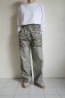 画像13: renewces       "combi pants of different materials"・camo×khaki×k.check (13)