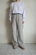 画像9: renewces       "bicolor combination pants"・g.beige×tartan checked (9)