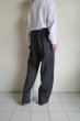 画像12: renewces       "bicolor combination pants"・l.grey×d.grey (12)