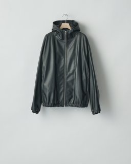 stein NYLON TAFTA HOODED SHORT JACKET・BLACK - tity stein NYLON TAFTA HOODED SHORT JACKET・BLACK - tity