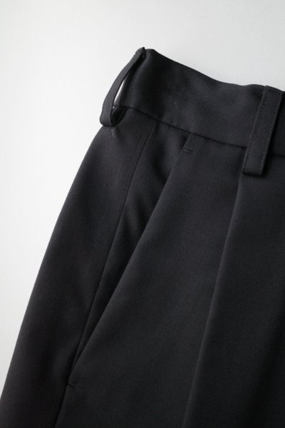 画像2: ssstein       OVERTUCKED EXTRA WIDE TROUSERS・BLACK