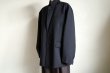 画像15: ssstein         OVERSIZED SINGLE BREASTED JACKET・BLACK (15)