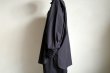 画像6: ssstein       OVERSIZED DOWN PAT SHIRT・DARK CHARCOAL (6)