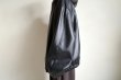 画像8: ssstein         LEATHER HOODED SHORT JACKET・BLACK (8)