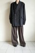 画像10: ssstein         OVERSIZED DOUBLE BREASTED JACKET・BLACK (10)