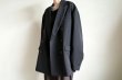 画像15: ssstein         OVERSIZED DOUBLE BREASTED JACKET・BLACK (15)