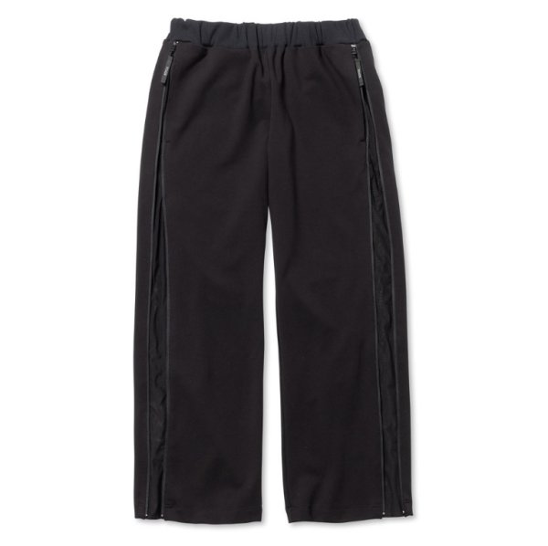 画像1: ROTOL       DOUBLE ZIP TRACK PANTS・BLACK (1)