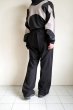 画像17: ROTOL       DOUBLE ZIP TRACK PANTS・BLACK (17)