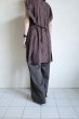 画像14: ANTHEM A       MISTY JACQUARD  V-NECK TOPS・BROWN (14)