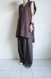 画像11: ANTHEM A       MISTY JACQUARD  V-NECK TOPS・BROWN (11)