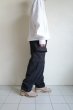 画像12: RELAX FIT       リラックスフィット ”Sweat Cargo Pants”スウェットカーゴパンツ・ブラック (12)