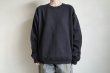 画像6: RELAX FIT       リラックスフィット ”Muff Pocket Crew Sweat”スウェットシャツ・ブラック (6)