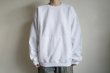 画像6: RELAX FIT       リラックスフィット ”Muff Pocket Crew Sweat”スウェットシャツ・ホワイト (6)