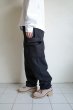 画像8: RELAX FIT       リラックスフィット ”Sweat Cargo Pants”スウェットカーゴパンツ・ブラック (8)