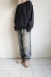 画像10: RELAX FIT       リラックスフィット ”Muff Pocket Crew Sweat”スウェットシャツ・ブラック (10)