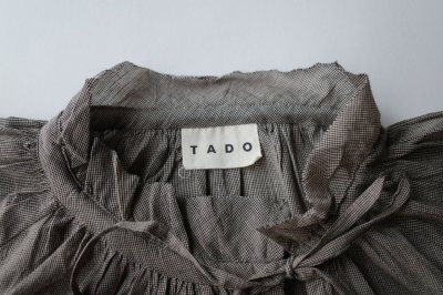 画像1: TADO       VIDYA TADO DRESS・dark brown grey