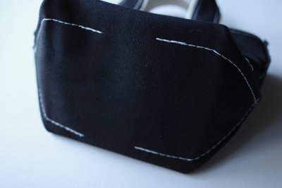 画像1: KOOKY ZOO       クーキーズー DINKY BAG・black×black