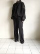 画像19: ANTHEM A       SHEER COTTON DOLMAN SHIRTS BLOUSON・BLACK (19)