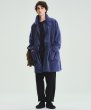 画像1: FOLL       cotton washed journey coat・faded navy (1)